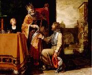 Pieter Lastman King David Handing the Letter to Uriah oil painting artist